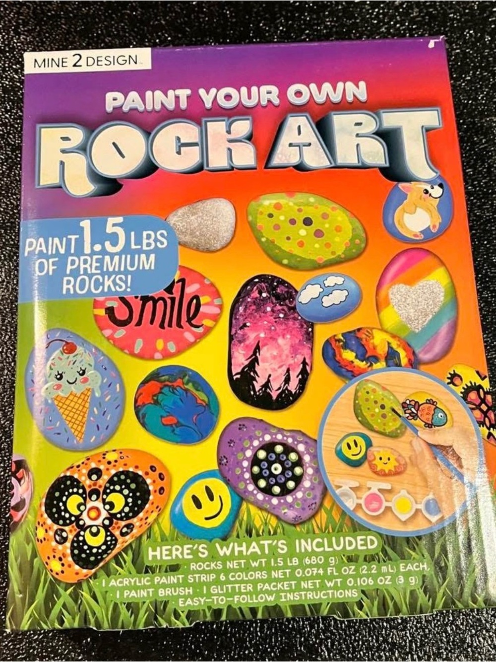 Paint Your Own Rock Art Kit